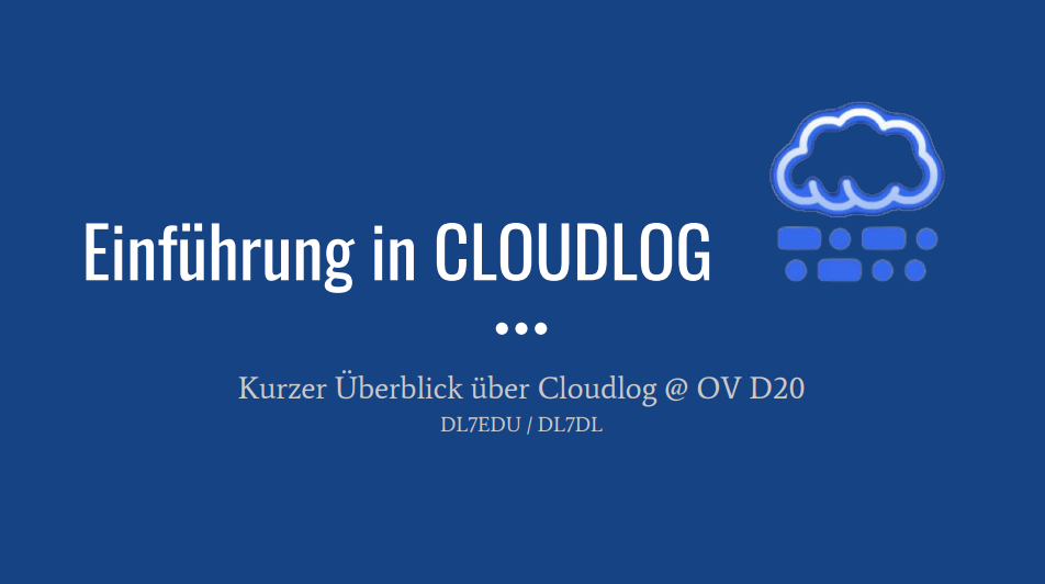 Cloudlog Presentation